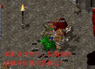 单职业传奇中,祝福油价格飙升的原因是什么? 单职业传奇中,祝福油价格飙升的原因是什么?