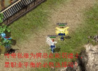 传奇私服为何总在削弱道士,是职业平衡的必然选择吗? 传奇私服为何总在削弱道士,是职业平衡的必然选择吗?