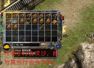 传奇小行会攻沙,能与其他行会合作吗? 传奇小行会攻沙,能与其他行会合作吗?
