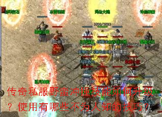 传奇私服野蛮冲撞技能如何升级?使用有哪些不为人知的技巧? 传奇私服野蛮冲撞技能如何升级?使用有哪些不为人知的技巧?