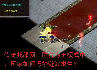 传奇找服网:胜者为王模式中,玩家如何巧妙避战求生? 传奇找服网:胜者为王模式中,玩家如何巧妙避战求生?