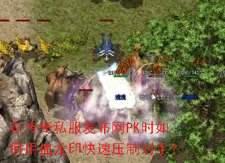 在传奇私服发布网PK时如何用血龙印快速压制对手? 在传奇私服发布网PK时如何用血龙印快速压制对手?