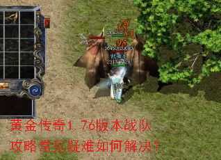 黄金传奇1.76版本战队攻略常见疑难如何解决? 黄金传奇1.76版本战队攻略常见疑难如何解决?