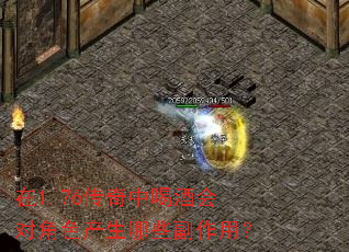 在1.76传奇中喝酒会对角色产生哪些副作用? 在1.76传奇中喝酒会对角色产生哪些副作用?