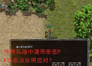 传奇私服中遭遇恶意PK玩家该如何应对? 传奇私服中遭遇恶意PK玩家该如何应对?