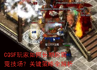 CQSF玩家如何长期称霸竞技场?关键策略全解析 CQSF玩家如何长期称霸竞技场?关键策略全解析