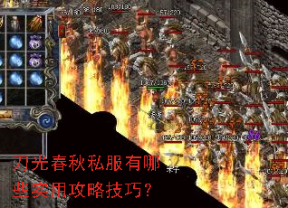 刀光春秋私服有哪些实用攻略技巧? 刀光春秋私服有哪些实用攻略技巧?