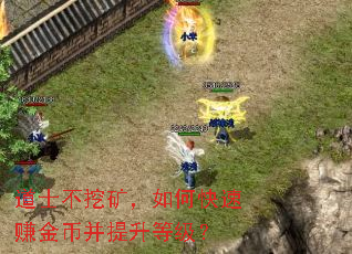 道士不挖矿,如何快速赚金币并提升等级? 道士不挖矿,如何快速赚金币并提升等级?