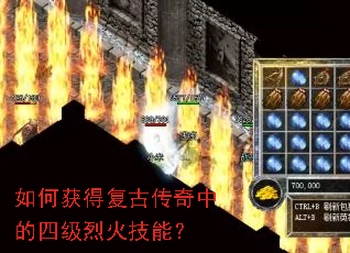 如何获得复古传奇中的四级烈火技能? 如何获得复古传奇中的四级烈火技能?