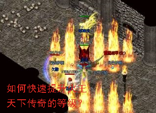 如何快速提升火王天下传奇的等级? 如何快速提升火王天下传奇的等级?