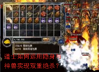 道士如何运用隐身与神兽实现双重绝杀? 道士如何运用隐身与神兽实现双重绝杀?