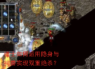 道士如何运用隐身与神兽实现双重绝杀? 道士如何运用隐身与神兽实现双重绝杀?