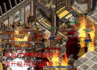 热血传奇英雄如何快速升级并学习技能? 热血传奇英雄如何快速升级并学习技能?