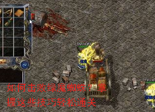 如何击败绿魔蜘蛛?掌握这些技巧轻松通关 如何击败绿魔蜘蛛?掌握这些技巧轻松通关
