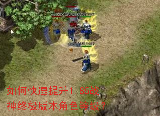 如何快速提升1.85战神终极版本角色等级? 如何快速提升1.85战神终极版本角色等级?