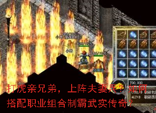 打虎亲兄弟,上阵夫妻兵?如何搭配职业组合制霸武实传奇? 打虎亲兄弟,上阵夫妻兵?如何搭配职业组合制霸武实传奇?