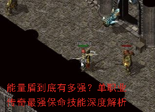 能量盾到底有多强?单职业传奇最强保命技能深度解析 能量盾到底有多强?单职业传奇最强保命技能深度解析