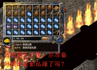 传奇霸主齐聚,你准备好挑战最新私服了吗? 传奇霸主齐聚,你准备好挑战最新私服了吗?