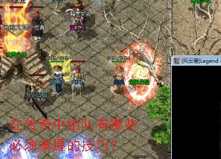 在传奇中组队有哪些必须掌握的技巧? 在传奇中组队有哪些必须掌握的技巧?