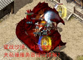 征战沙场,问鼎传奇:十大私服服务器排位详解? 征战沙场,问鼎传奇:十大私服服务器排位详解?