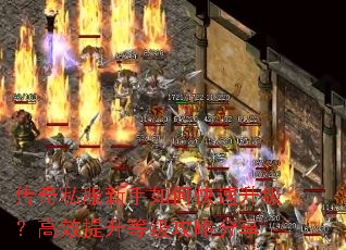 传奇私服新手如何快速升级?高效提升等级攻略分享 传奇私服新手如何快速升级?高效提升等级攻略分享