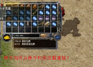 新手如何从新手村前往盟重城? 新手如何从新手村前往盟重城?