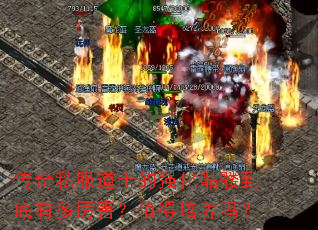 传奇私服道士的强化骷髅到底有多厉害?值得培养吗? 传奇私服道士的强化骷髅到底有多厉害?值得培养吗?
