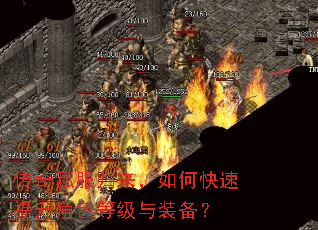 传奇私服归来,如何快速提升角色等级与装备? 传奇私服归来,如何快速提升角色等级与装备?