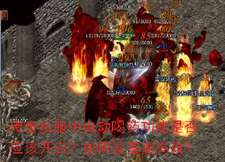 传奇私服中自动喝药功能是否应该开启?如何设置更高效? 传奇私服中自动喝药功能是否应该开启?如何设置更高效?