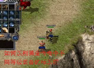 如何识别黄金传奇中不同等级装备的标识符 如何识别黄金传奇中不同等级装备的标识符