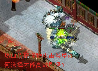 热血传奇怪物攻击类型如何选择才能高效刷怪? 热血传奇怪物攻击类型如何选择才能高效刷怪?