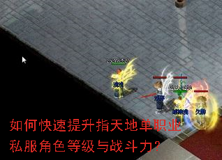 如何快速提升指天地单职业私服角色等级与战斗力? 如何快速提升指天地单职业私服角色等级与战斗力?