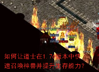 如何让道士在1.76版本中快速召唤神兽并提升生存能力? 如何让道士在1.76版本中快速召唤神兽并提升生存能力?