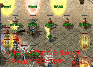 传奇私服天尊道袍在哪些地图可以掉落?求详细攻略指南 传奇私服天尊道袍在哪些地图可以掉落?求详细攻略指南