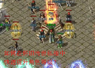 如何在怀旧传世私服中快速提升角色等级? 如何在怀旧传世私服中快速提升角色等级?
